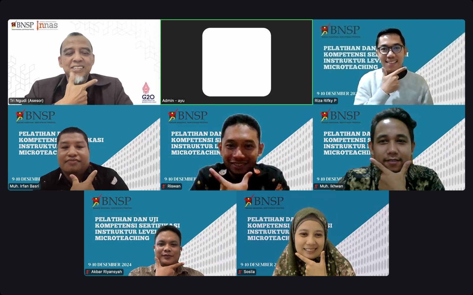 Pelatihan & Uji Kompetensi Skema Instruktur Level 4 bersama Universitas Muhammadiyah Pare-Pare dan Makassar